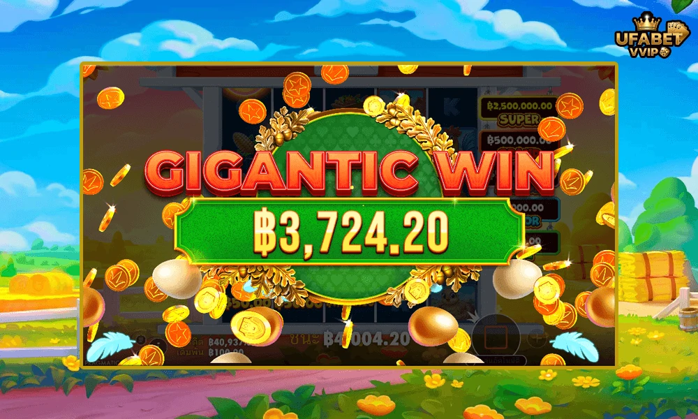 ภาพตัวอย่าง-Gigantic-Win--ในเกม--Bigger-Barn-House-Bonanza-ค่าย-Pragmatic-Play
