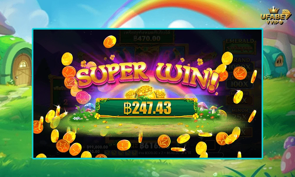 ภาพตัวอย่าง--SUPER-WIN--ในเกม--Wild-Wild-Riches-Returns