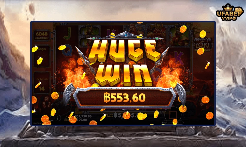 ภาพตัวอย่าง-Huge-win-ในเกม--Loki-Megaways™-Pragmatic-Play