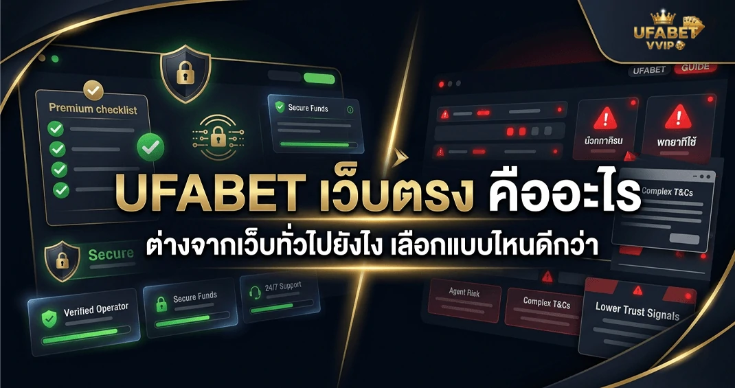 เว็บตรงคืออะไร