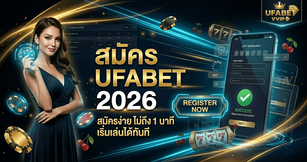สมัคร ufabet 2026 สมัครง่ายใน 1 นาที