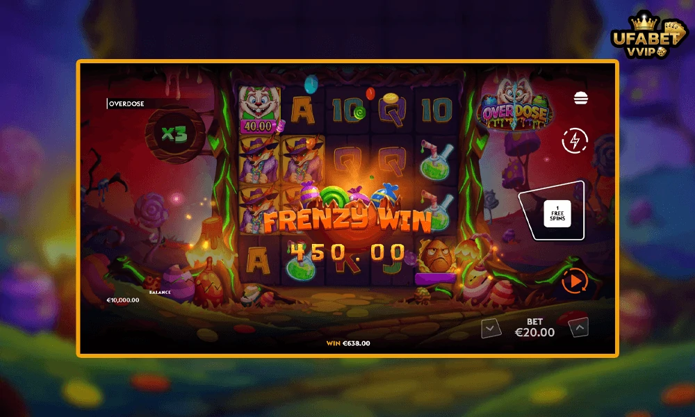 ภาพตัวอย่าง--Frenzy-win-ในเกมส์-Overdose-Wicked-Games