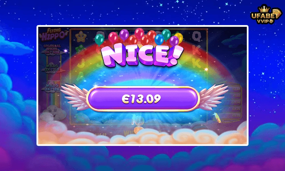 ภาพตัวอย่าง-Nice-ในเกมส์-Flying-Hippo-Pragmatic-Play