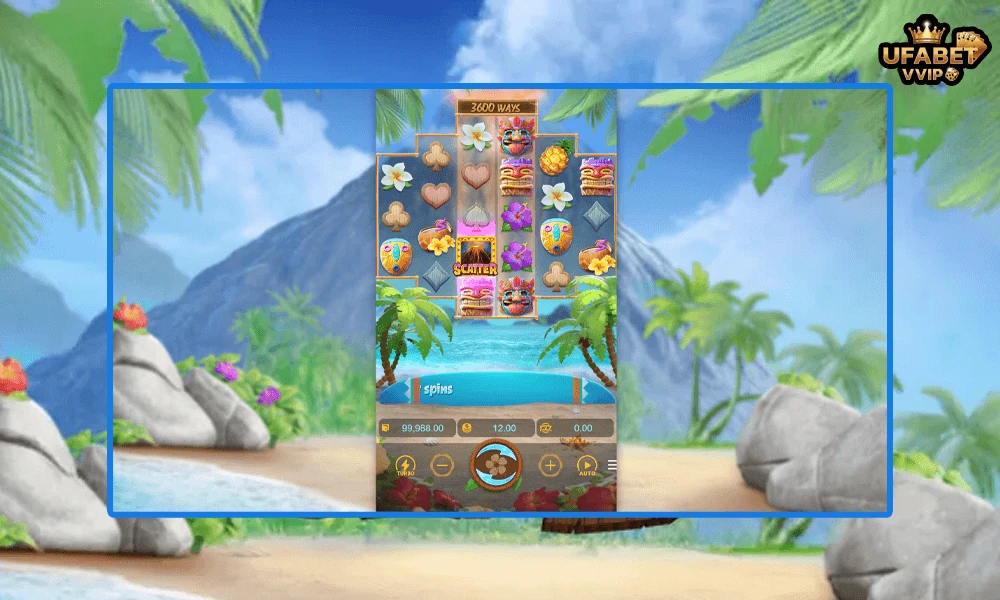 ภาพตัวอย่างในเกม--Hawaiian-Tiki--PG-Soft