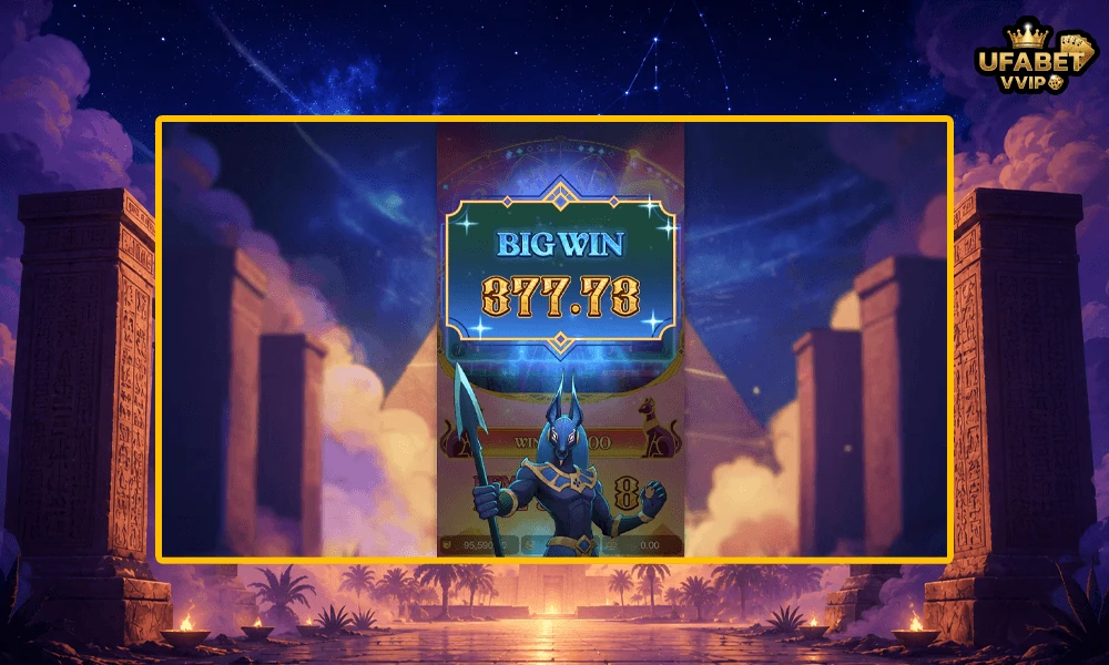 ภาพตัวอย่าง--Big-Win-ในเกม-Pharaoh-Royals-Slot-PG