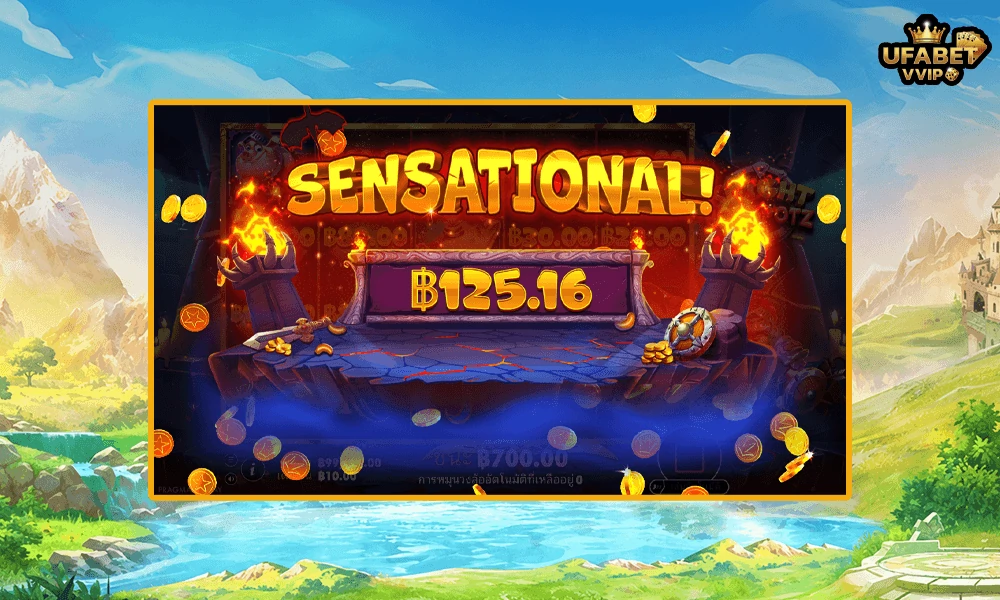 ภาพตัวอย่าง-SENSATIONAL-ในเกมส์-Knight-Hot-Spotz™-Pragmatic-Play
