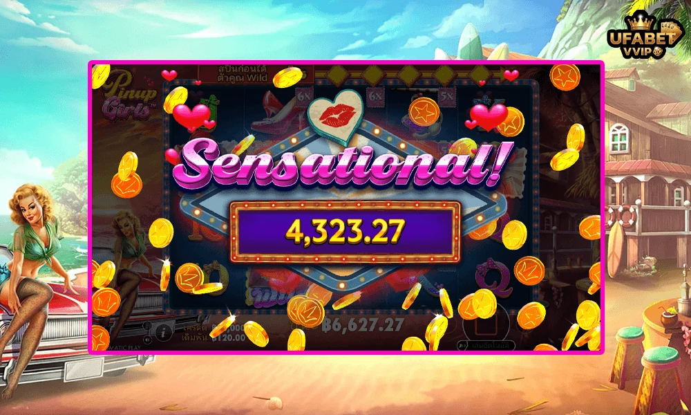 ภาพตัวอย่าง-SENSATIONAL-ในเกมส์-Pinup-Girls-Pragmatic-Play