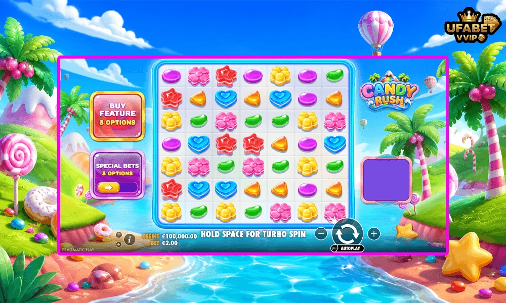 ภาพตัวอย่างในเกม-Candy-Rush
