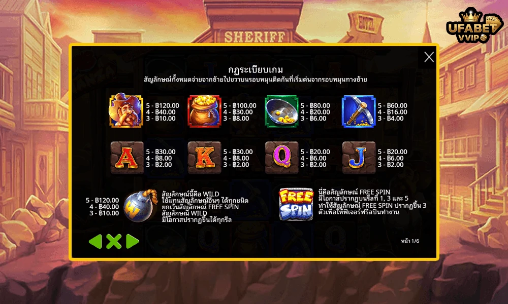 สัญลักษณ์และอัตราจ่ายรางวัลในเกม-Bomb-Bonanza-Pragmatic-Play
