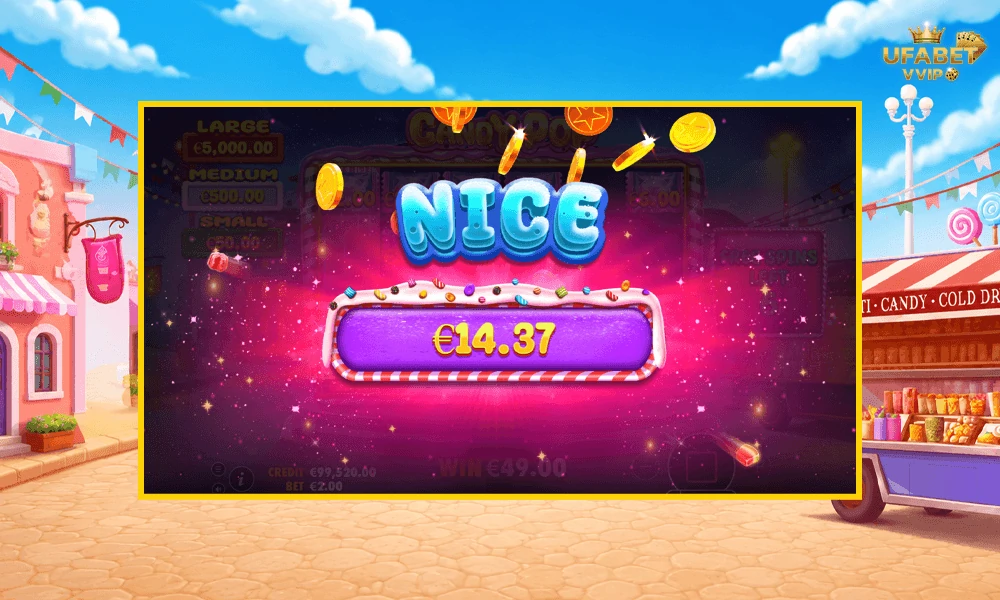 ภาพตัวอย่าง-Nice-ในเกมส์--Candy-POP-Pragmatic-Play