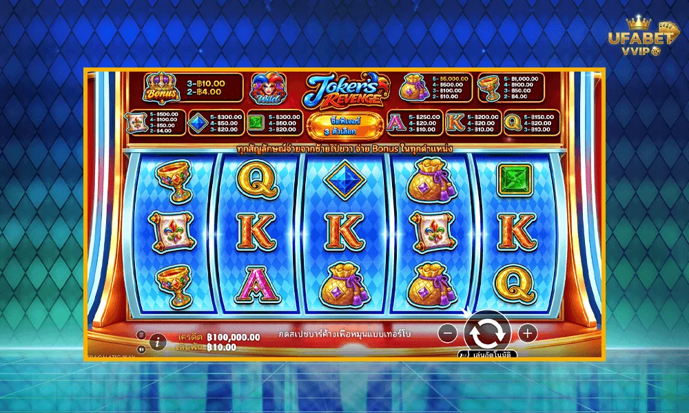 ภาพตัวอย่างในเกม-Joker’s-Revenge-Pragmatic-Play