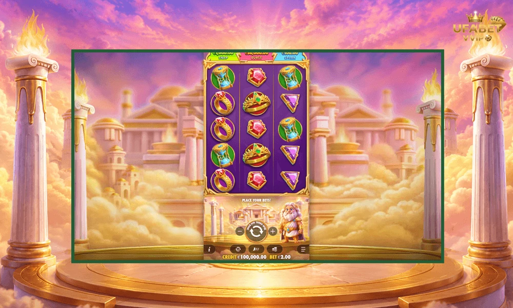 ภาพตัวอย่างในเกม-Gates-of-Olympus-POP-Pragmatic-Play