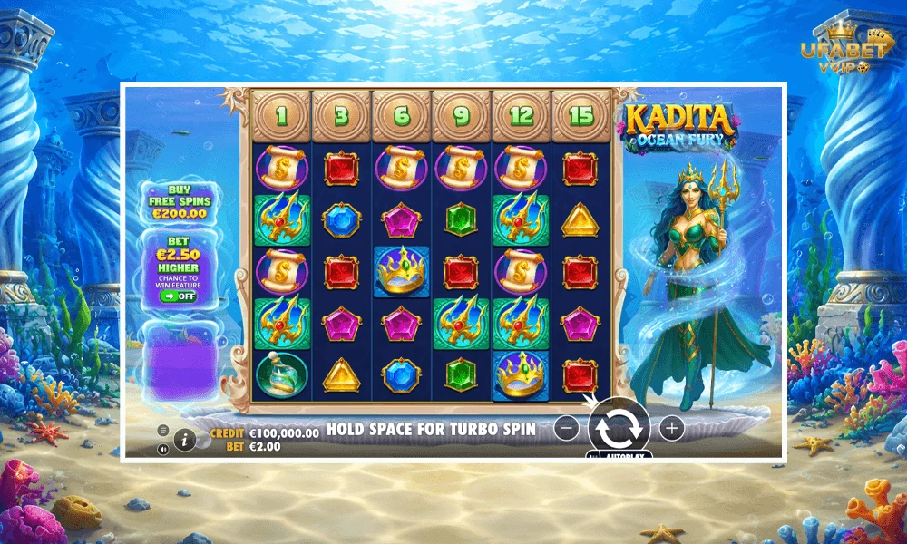 ภาพตัวอย่างในเกม-Kadita-Ocean-Fury-Pragmatic-Play
