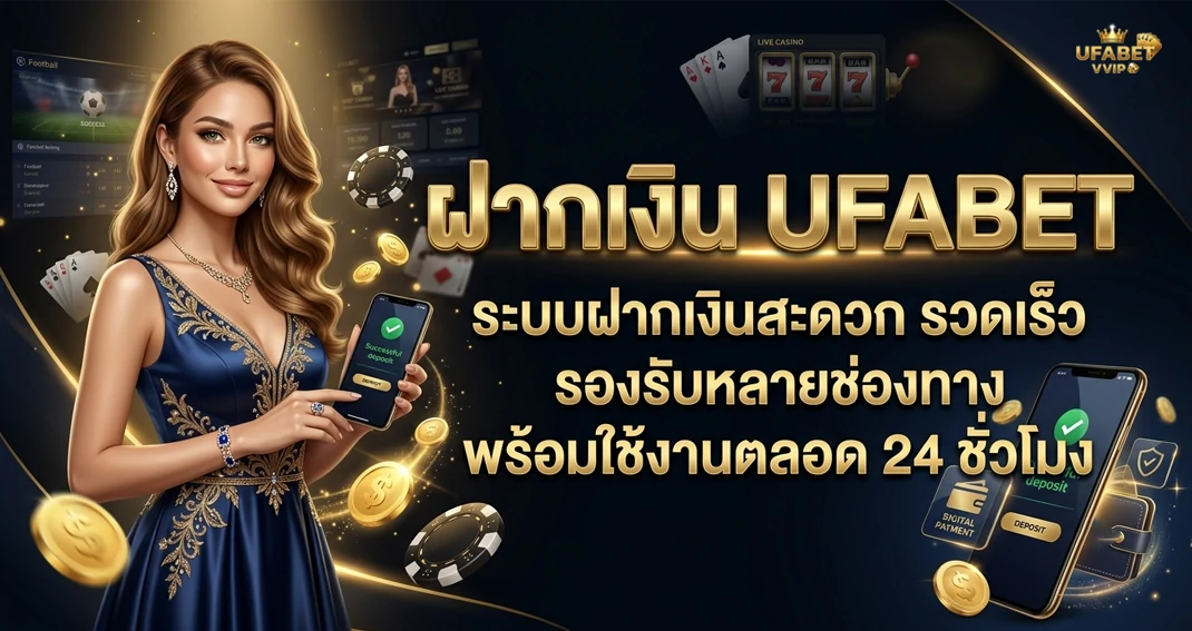วิธีฝากเงิน UFABET ผ่านระบบอัตโนมัติ