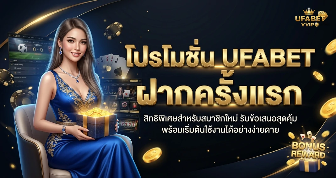 โปรโมชั่น UFABET ฝากครั้งแรก รับโบนัสเพิ่มทันที