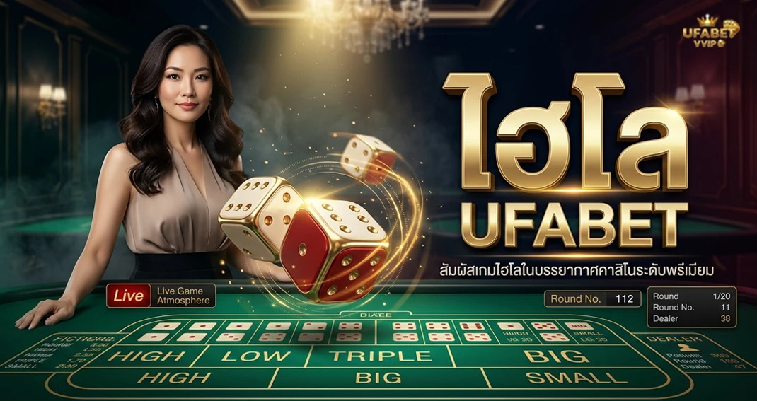 ไฮโล UFABET เกมลูกเต๋าออนไลน์ พร้อมข้อมูลกติกาและรูปแบบการเดิมพัน