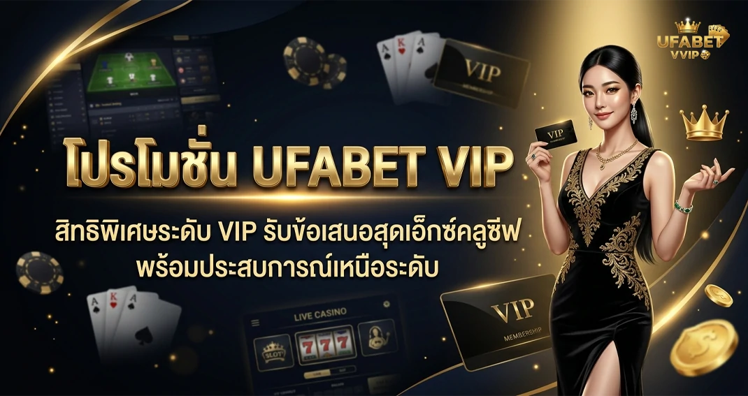 โปรโมชั่น UFABET VIP สิทธิพิเศษสำหรับสมาชิกระดับพรีเมียม