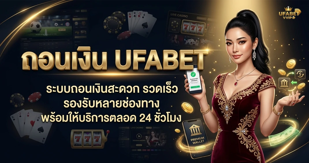 วิธีถอนเงิน UFABET ได้เงินจริง รวดเร็ว