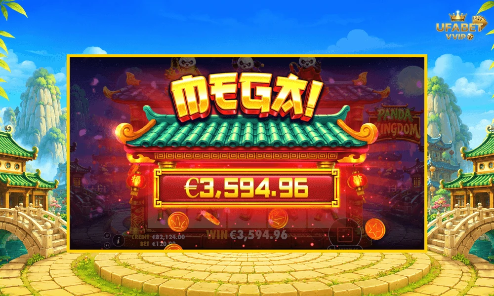 ภาพตัวอย่าง-MEGA-ในเกม-Panda-Kingdom-Pragmatic-Play