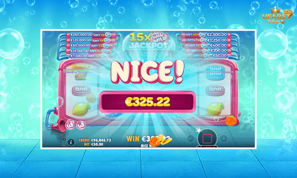 ภาพตัวอย่าง-Nice-ในเกมส์-Bubble-Wild-Pragmatic-Play