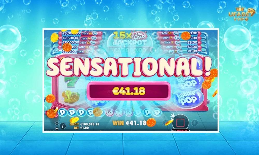 ภาพตัวอย่าง-Senastional-ในเกม--Bubble-Wild-Pragmatic-Play