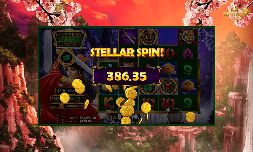 ภาพตัวอย่าง-Stellar-spin-ในเกม-Mystery-of-the-Orient-Pragmatic-Play