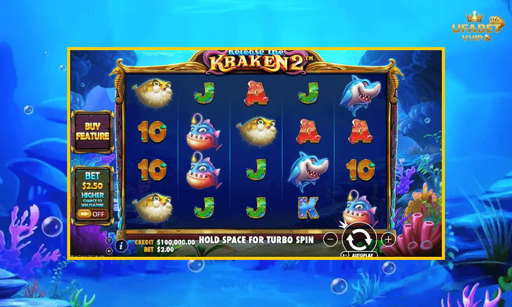 ภาพตัวอย่างในเกม--Release-the-Kraken-2-Pragmatic-Play
