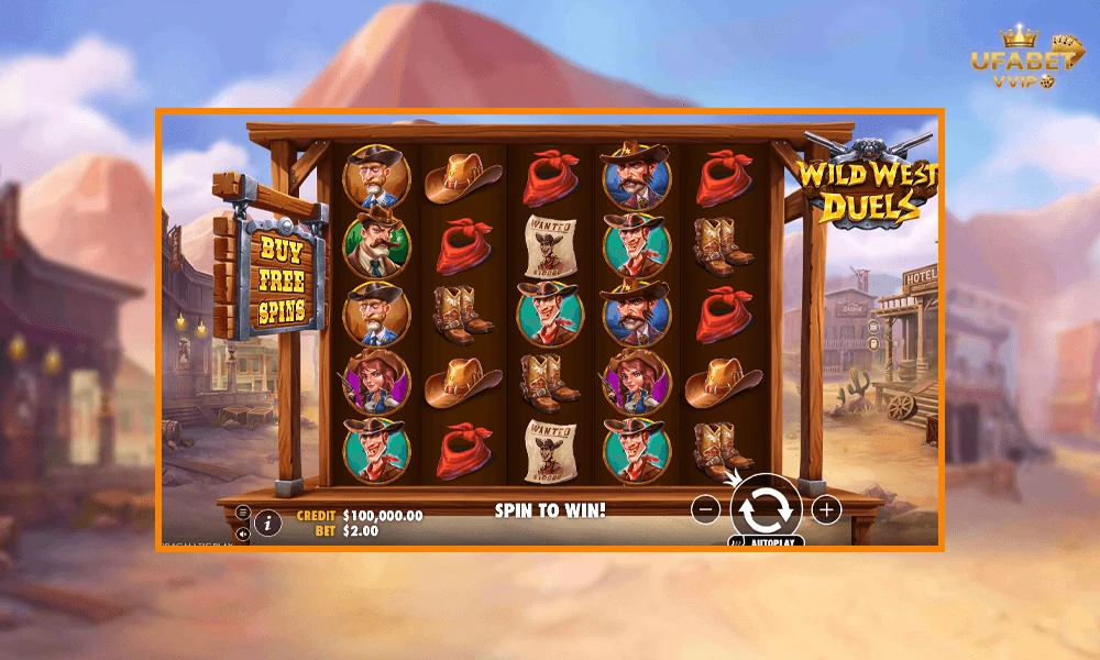 ภาพตัวอย่างในเกม--Wild-West-Duels-Pragmatic-Play