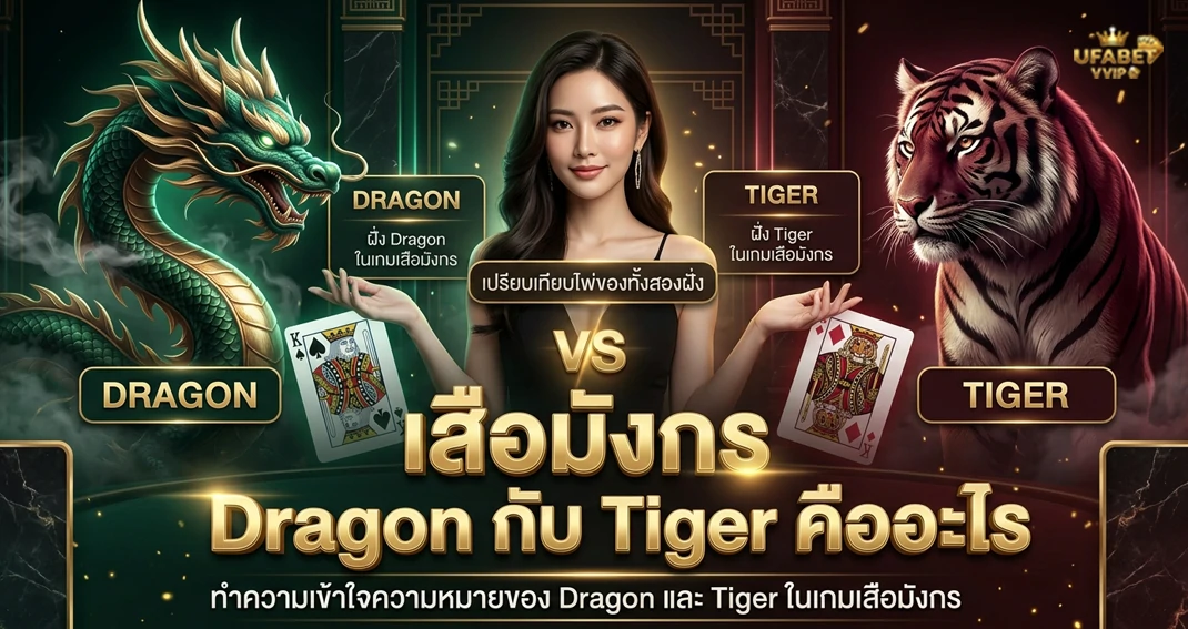 เสือมังกร Dragon กับ Tiger คืออะไร ทำความเข้าใจกติกาพื้นฐาน