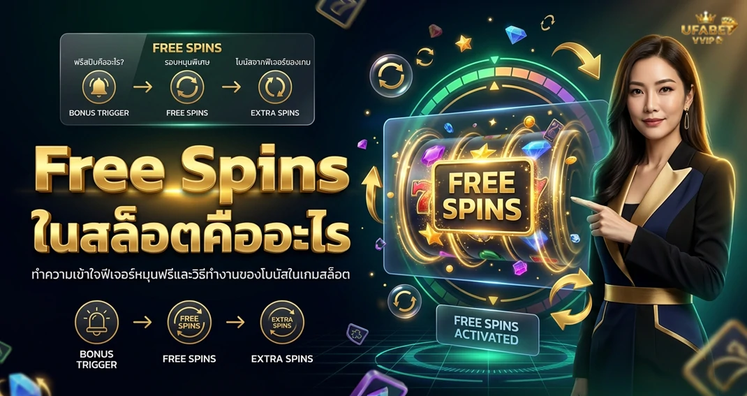 Free Spins ในสล็อตและฟีเจอร์ฟรีสปิน