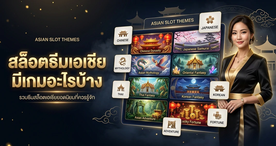 สล็อตธีมเอเชียและรูปแบบเกมสล็อตที่ได้รับความนิยม