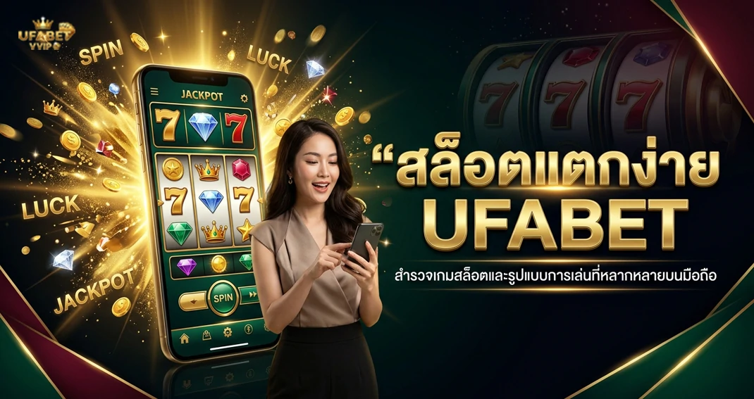 สล็อตแตกง่าย UFABET รวมข้อมูลเกมและปัจจัยที่ควรพิจารณาก่อนเลือกเล่น