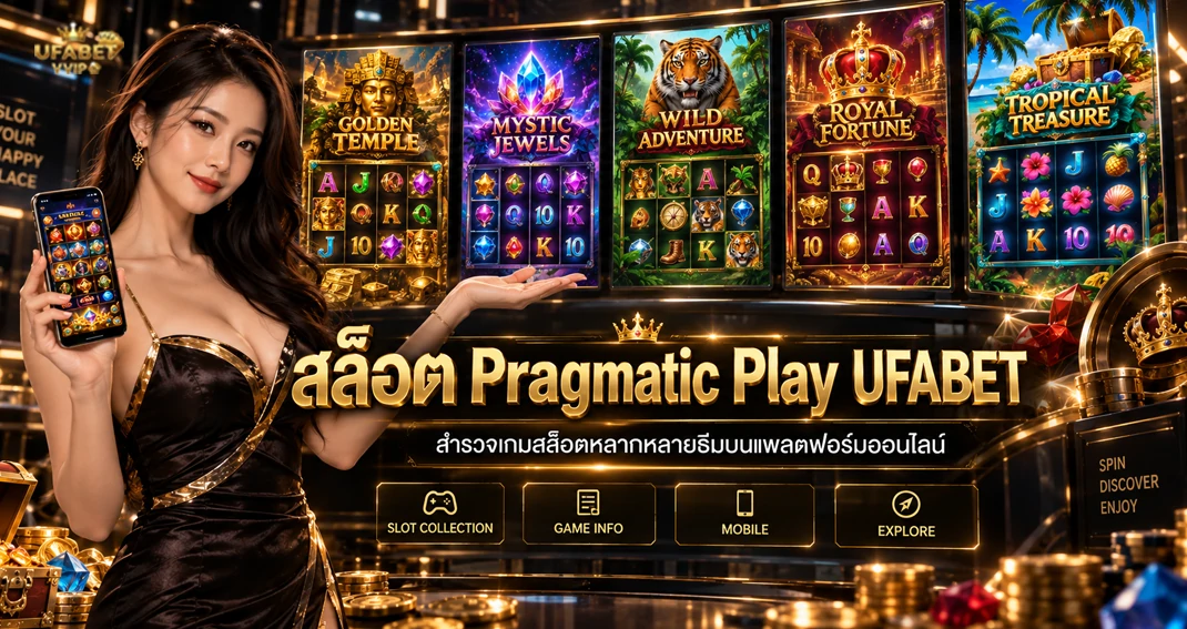 สล็อต Pragmatic Play UFABET รวมเกมยอดนิยมและข้อมูลค่ายเกม