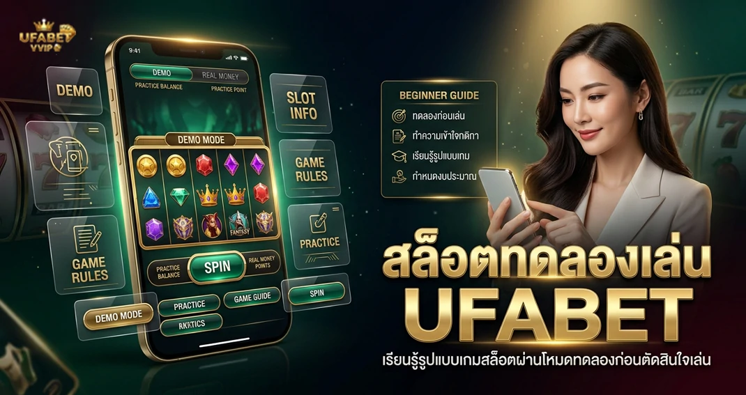 สล็อตทดลองเล่น UFABET ทำความรู้จักเกมและระบบก่อนเริ่มใช้งานจริง