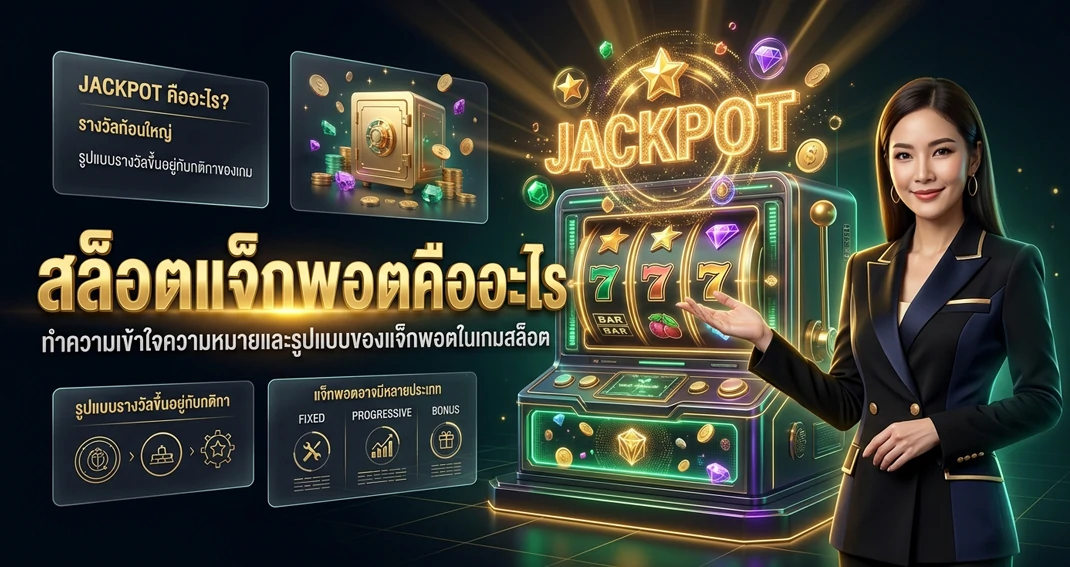 สล็อตแจ็กพอตและระบบรางวัลแจ็กพอตในเกมสล็อต