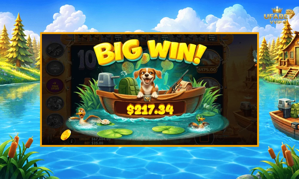 ภาพตัวอย่าง--Big-Win-ในเกม-Big-Duck-Splash-1000-Pragmatic-Play
