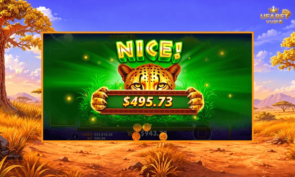 ภาพตัวอย่าง-Nice-ในเกมส์-Cheetah-Wild-Pragmatic-Play