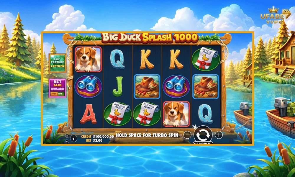 ภาพตัวอย่างในเกม-Big-Duck-Splash-1000-Pragmatic-Play