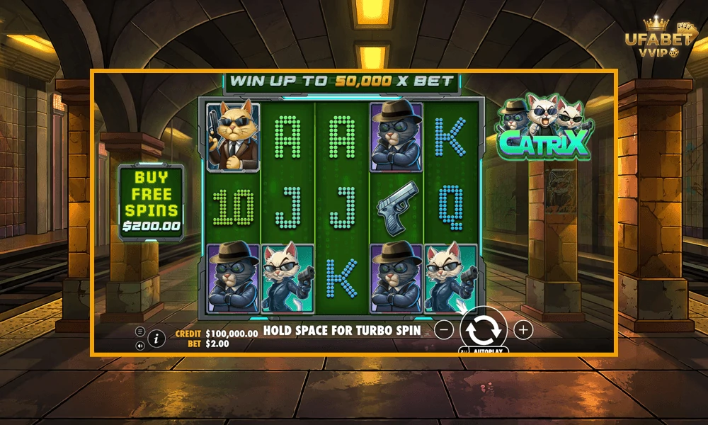 ภาพตัวอย่างในเกม-Catrix-Pragmatic-Play