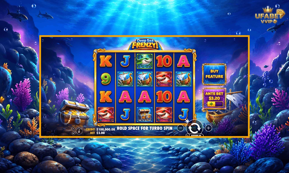 ภาพตัวอย่างในเกม-Deep-Sea-Frenzy-Pragmatic-Play