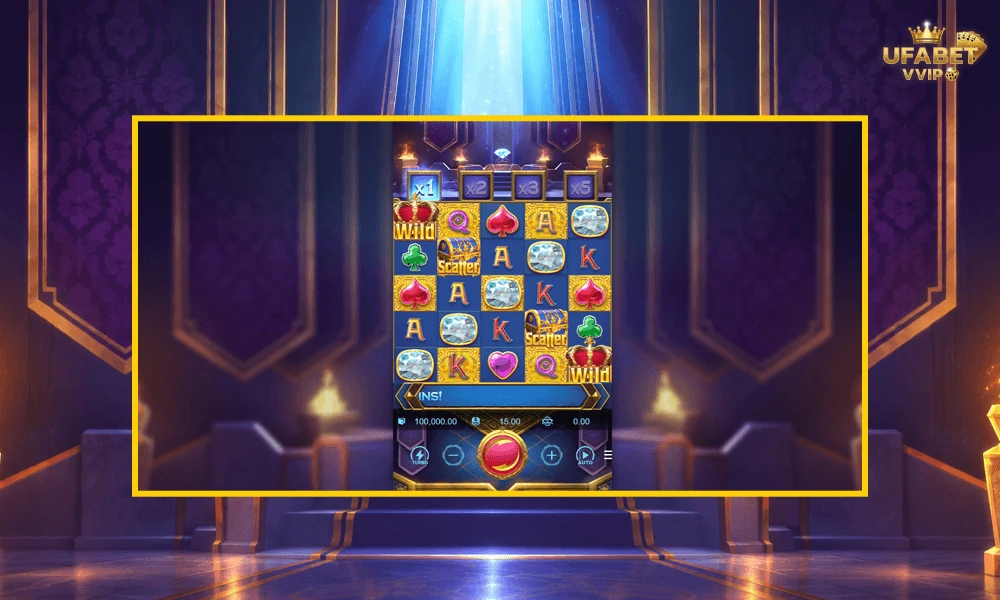 ภาพตัวอย่างในเกม-Majestic-Treasures-pg-slot