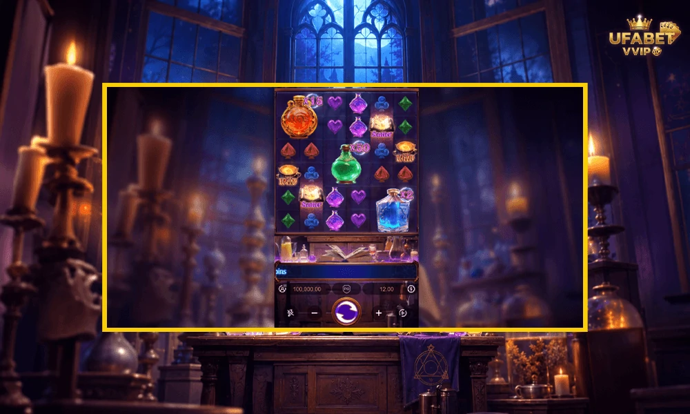 ภาพตัวอย่างในเกม-Mystic-Potion-pg-slot